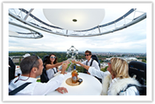 Belgium, Brussels - World Premiere NG Dinner in the sky