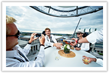 Belgium, Brussels - World Premiere NG Dinner in the sky