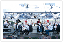 Belgium, Brussels - World Premiere NG Dinner in the sky