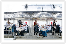 Belgium, Brussels - World Premiere NG Dinner in the sky