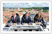 Lithuania - Vilnus - Dinner in the sky