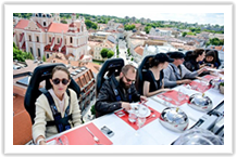 Lithuania - Vilnus - Dinner in the sky