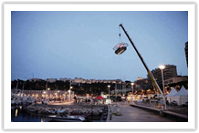 Monaco - Prince Albert of Monaco - Royal Dinner in the sky