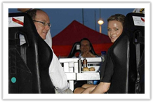 Monaco - Prince Albert of Monaco - Royal Dinner in the sky
